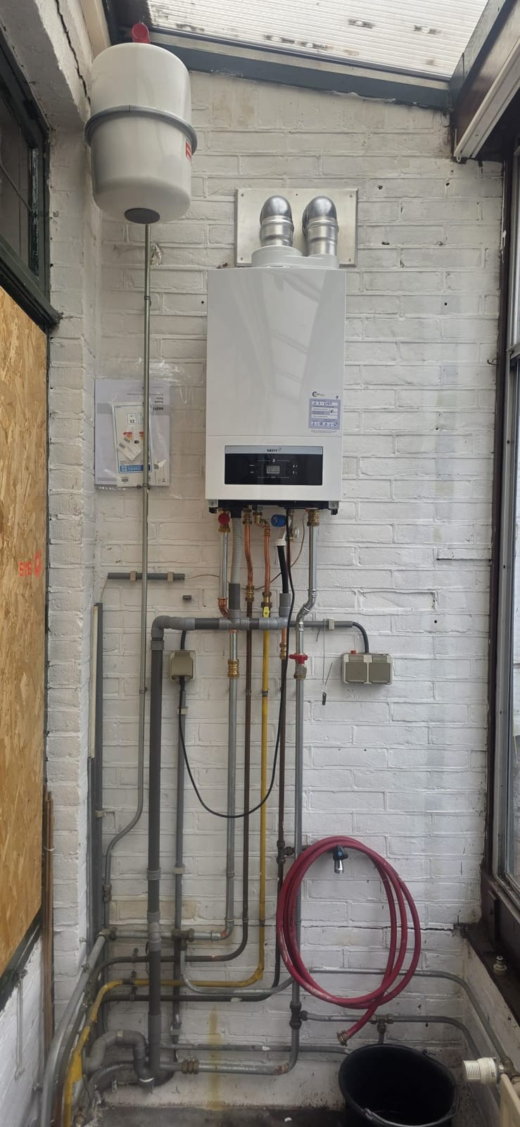 CV-ketel met expansievat — Rawza Installatiebedrijf